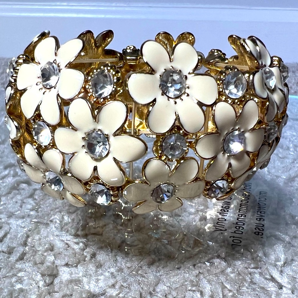 Flower Cuff Bracelet